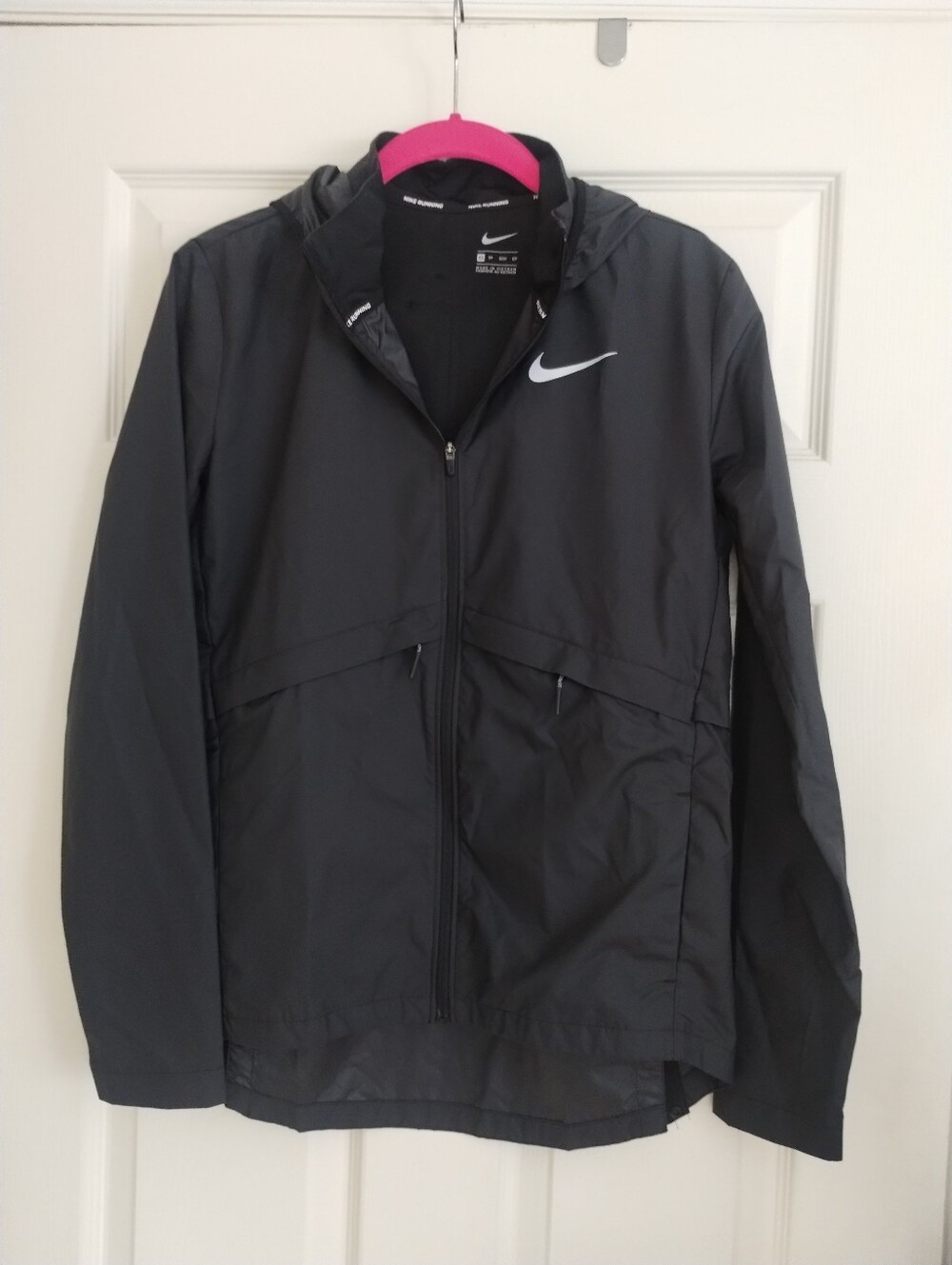 Nike Women's Essential Repel Black Running Jacket XS - Picture 6 of 9